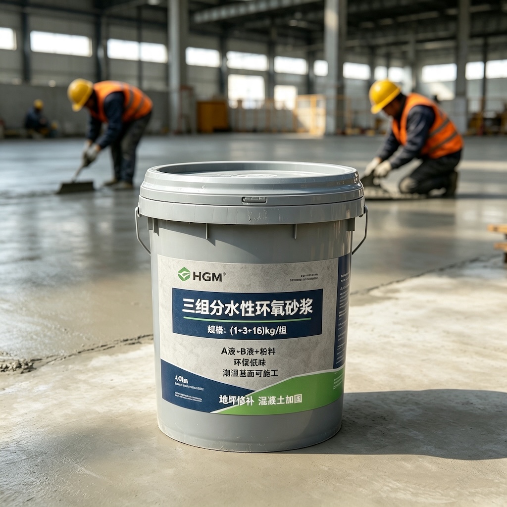 宁强三组份水性环氧砂浆